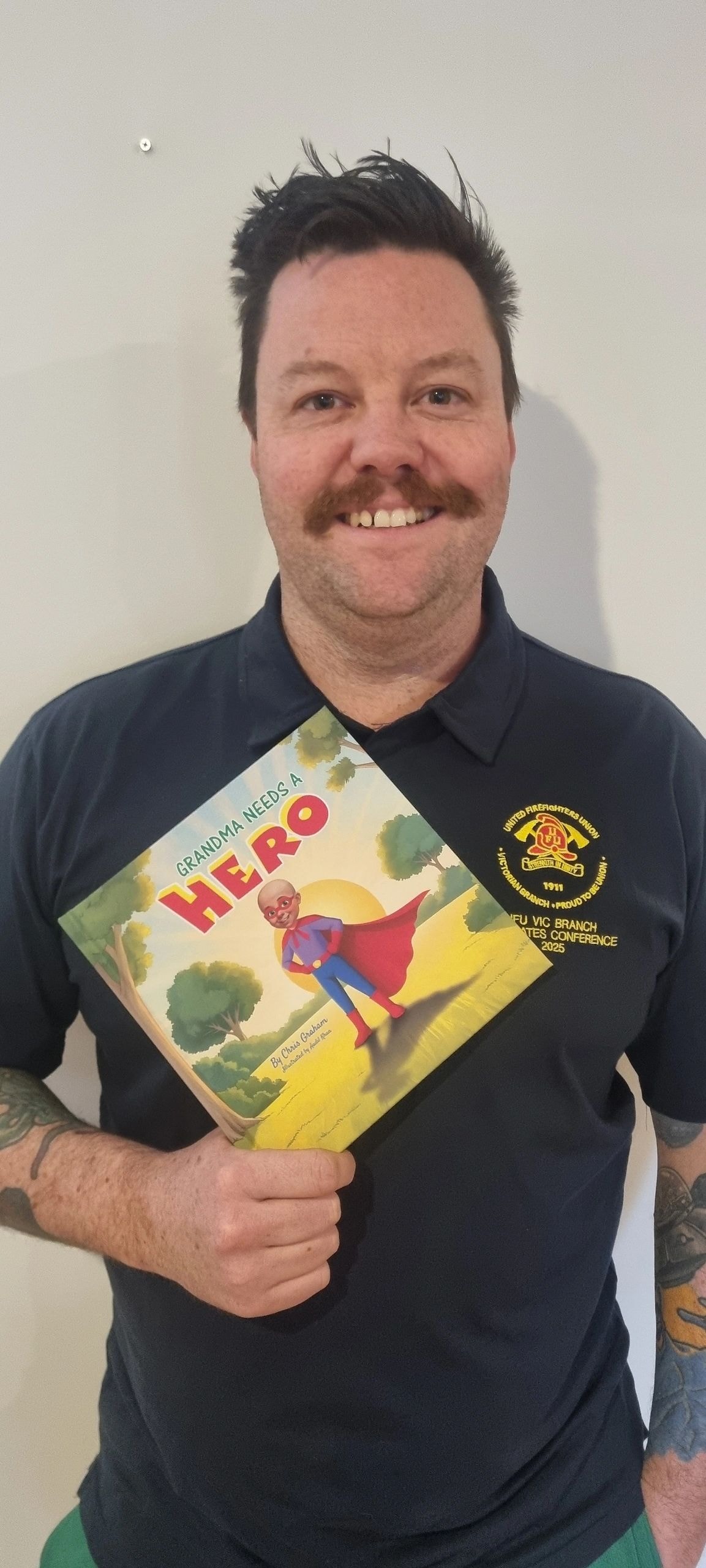 Chris Graham, author of Needs A Hero